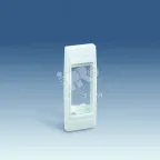                  Рамка узкая с суппортом на один узкий модуль для скрытого монтажа, S82C, графит
               