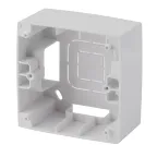 Коробка накладного монтажа 1 пост, 12, белый 12-6101-01