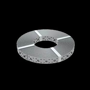 Лента монтажная перфорированная PF 0,7х20 | PF0.7*20 | КМ-профиль