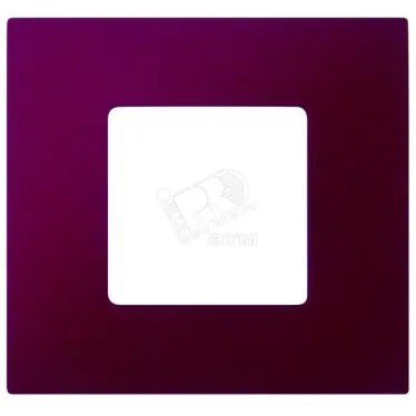Рамка-декор на 1 пост для 2700610-03., S27Pl, Артик баклажан