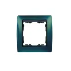                  Рамка на 1 пост, S82, синий металлик - графит
               