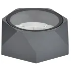 LIGHTING Светильник уличный 5304 потолочный под лампу GX53 IP65 серый IEK