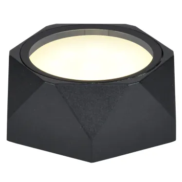 LIGHTING Светильник уличный 5304 потолочный под лампу GX53 IP65 черный IEK