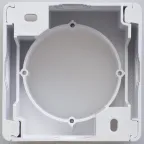                  GLOSSA Коробка для наружного монтажа белая
               