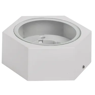 LIGHTING Светильник уличный 5204 потолочный под лампу GX53 IP65 белый IEK