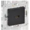 SKANDY Розетка HDMI SK-H01Bl черный IEK