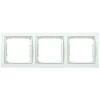                  РУ-3-ББ Рамка трехместная квадратная BOLERO Q1 белый
               