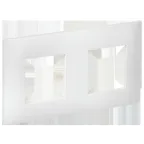                  SKANDY Рамка 2-местная SK-F02W арктический белый IEK
               