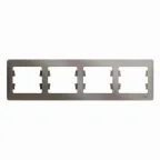                  GLOSSA рамка 4-постовая горизонтальная платина
               