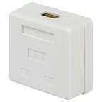 Розетка компьютерная RJ-45 категория 5е неэкранированная 2-порта упаковка 30 шт