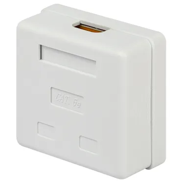 Розетка компьютерная RJ-45 категория 5е неэкранированная 2-порта упаковка 30 шт