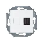                  15 Розетка для подключения HDMI-разъёма аудио/видео, v1.4, тип А, белый
               