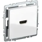                  BRITE Розетка HDMI РHDMI-0-БрБ белый
               
