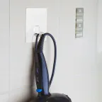Крючок на силикон. крепл. 10х10, БЕЛЫЙ, до 2,5 кг. SH1010-S1W-24 СИЛА
