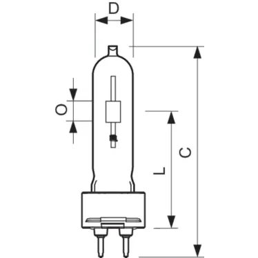 Лампа металлогалогенная MSTC CDM-T 150W/942 G12 1CT | 928084605131 | PHILIPS