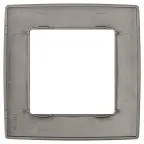                  Рамка для розеток и выключателей Серия 12 12-5001-16 на 1 пост, титан
               