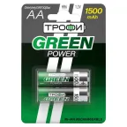                  Аккумулятор HR6-2BL 1500mAh (20/240/17280) (AA)  | Б0019500 | ТРОФИ
               