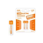                  Аккумулятор AAA-1000 mAh Ni-MH BP-2 | SQ1702-0075 | TDM
               