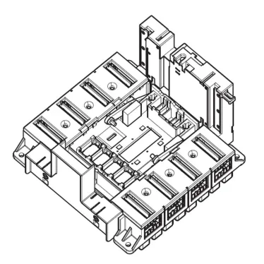 DPX3 1600 Основание выключатель 3P, подключение спереди  | 422586 | Legrand
