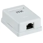                  Розетка информационная настенная RJ45 кат. 6 FTP 1-порт
               
