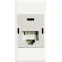 Axolute Розетка компьютерная RJ45 FTP категория 6 110 IDC белая