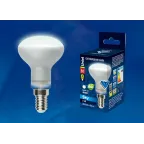                  Лампа светодиодная LED-R50-6W/NW/E14/FR PLS02WH LED. «Рефлектор», матовая 4000К Серия Sky | UL-00001492 | Uniel
               