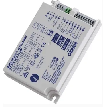 ЭПРА 2х18 1-10 в для КЛЛ DIM, QTI-T/E 2X18-42/220-240 DIM VS20 QTI-T/E 2X18-42/220-240 DIM VS20 | 4008321060846 | Osram