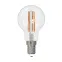 Лампа светодиодная. LED-G45-11W/3000K/E14/CL PLS02WH Форма шар, прозрачная. Серия Sky. Теплый белый свет (3000К). Картон. ТМ Uniel.