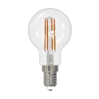                  Лампа светодиодная. LED-G45-11W/3000K/E14/CL PLS02WH Форма шар, прозрачная. Серия Sky. Теплый белый свет (3000К). Картон. ТМ Uniel.
               