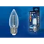 Лампа светодиодная LED-C35-11W/4000K/E27/CL PLS02WH LED. "свеча", прозр. Серия Sky. 4000К . | UL-00005167 | Uniel