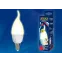 Лампа светодиодная LED-CW37 7W/3000K/E14/FR/DIM PLP01WH LED, димм.. «свеча на ветру», мат, серия Яркая, пр-во Россия, 3000К . | UL-00004299 | Uniel