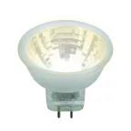 Лампа светодиодная LED-MR11-3W/WW/GU4 GLZ21TR 12V Прозрачная Теплый (3000K) Картон