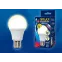 Лампа светодиодная LED-A60 12W/3000K/E27/FR/DIM PLP01WH LED, димм.. "груша", мат, серия Яркая, пр-во Россия, 3000К . | UL-00004290 | Uniel