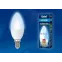 Лампа светодиодная LED-C37-6W/NW/E14/FR/MB PLM11WH LED. «свеча», матовая. Серия Multibright. 4000K 100-50-10 . | UL-00002374 | Uniel