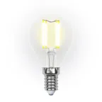                  Лампа светодиодная LED 5вт 200-250В шар диммируемый 450Лм Е14 3000К Air филамент
               