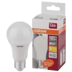 Лампа светодиодная LED 9Вт Е27 LS CLA75 FR теплый матовая Osram