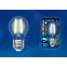Лампа светодиодная LED-G45-13W/3000K/E27/CL PLS02WH LED. "шар", прозр. 3000К Серия Sky | UL-00005907 | Uniel