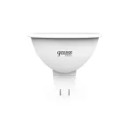 Лампа светодиодная LED 5.5 Вт 490 лм 4100К софит MR16 нейтральный GU5.3 AC 220В (промоупаковка 3 лампы) Basic Gauss
