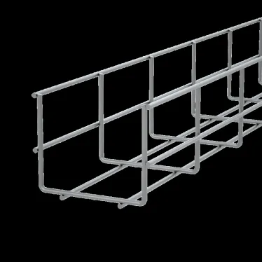 Лоток проволочный 100х85х3000х4,0мм нержавеющий | PL85*100*3000 INOX | КМ-профиль