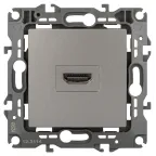                  Розетка Серия 12 12-3114-16 HDMI, титан
               