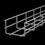 Лоток проволочный 300х60х3000х4,0мм | PL60*300*3000 | КМ-профиль