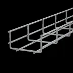                  Проволочный лоток 50х100 L3000 мм INOX304 | PL50-100-3000 INOX304 | КМ - профиль
               