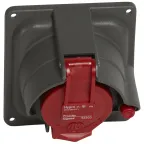                  Розетка встраиваемая IP44 3К+З 400v 16А HypraPr
               