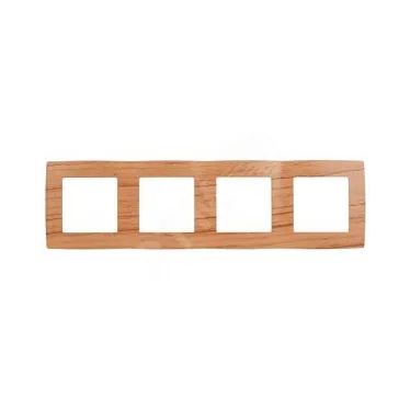 Рамка на 4 поста, Эра12, дуб, 12-5004-09