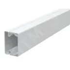 Металлический кабельный канал LKM 20x30x2000 мм (сталь,белый)