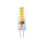 Лампа светодиодная LED 2 Вт 180 лм 3000К капсула теплый G4 AC 220В силиконовая Basic Gauss