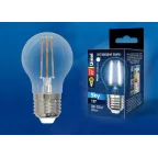 Лампа светодиодная LED-G45-11W/4000K/E27/CL PLS02WH LED. "шар", прозр.4000К Серия Sky | UL-00005179 | Uniel