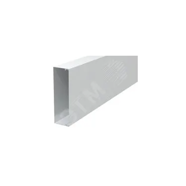 Металлический кабельный канал LKM 60x200x2000 мм (сталь,белый)