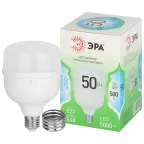                  Лампа светодиодная LED 50Вт 5000Лм 4000К Е27/Е40 колокол/цилиндр яркий белый свет POWER T100-50W-840-E27/E40 GREEN LINE
               