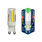                  Лампа светодиодная LED-JCD-5W/3000K/G9/CL GLZ09TR LED, прозр 3000К | UL-00006748 | Uniel
               